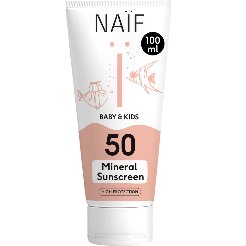 Mega slecht !!!!Baby & Kids minerale zonnebrandcrème factor 50 - 100 ml