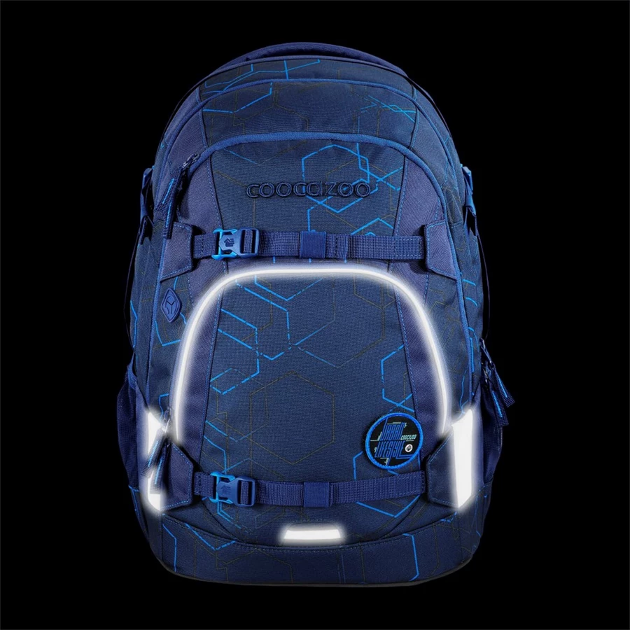Coocazoo Mate - Schulrucksack 44 cm Blue Motion