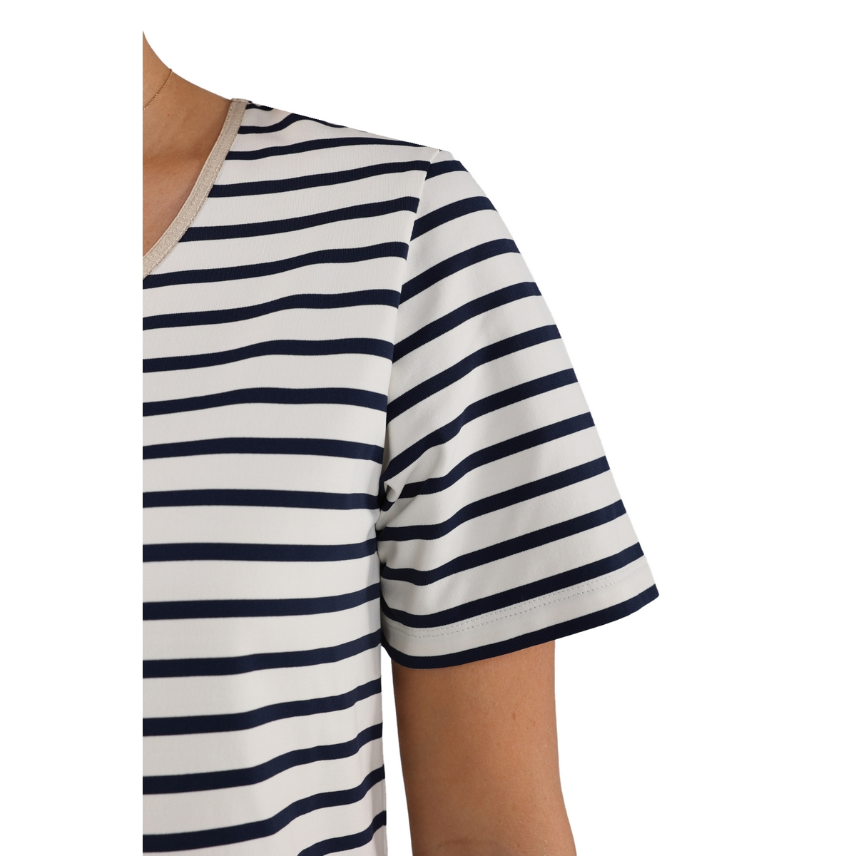 Dames Blouse 25015 blouse streep oversized