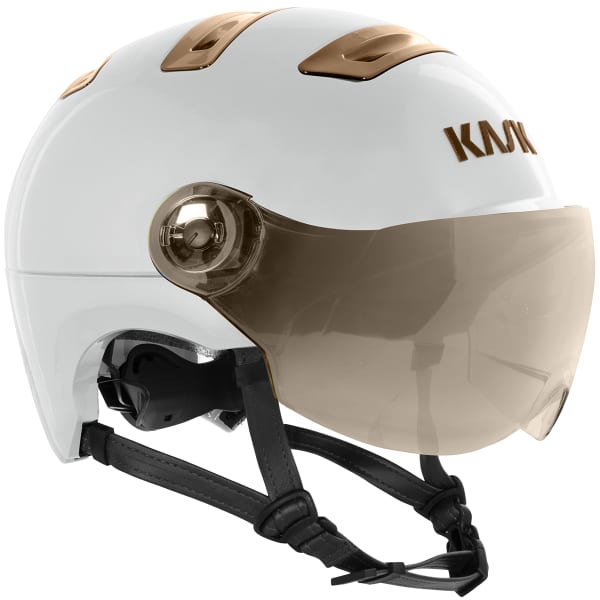 Casque vélo KASK URBAN R RAINBOW CHROME - WG11 IVORY/PINK GOLD