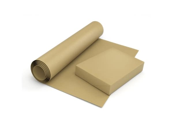 Kraftpapir brun 55cmx200m 60g - (3 stk.)