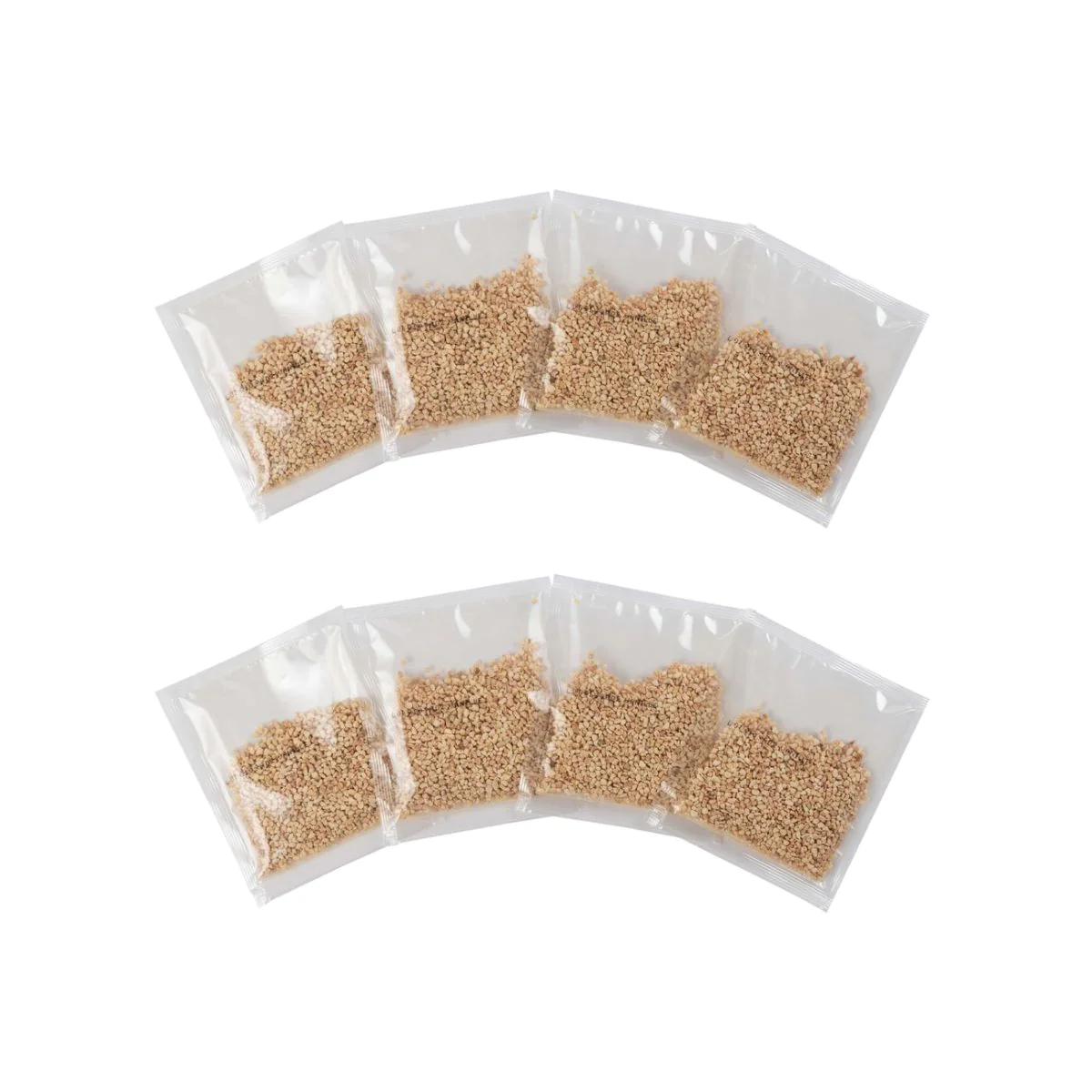 Lot de 2 x 4 Sachets de granulés de parfum pour aspirateur à la vanill