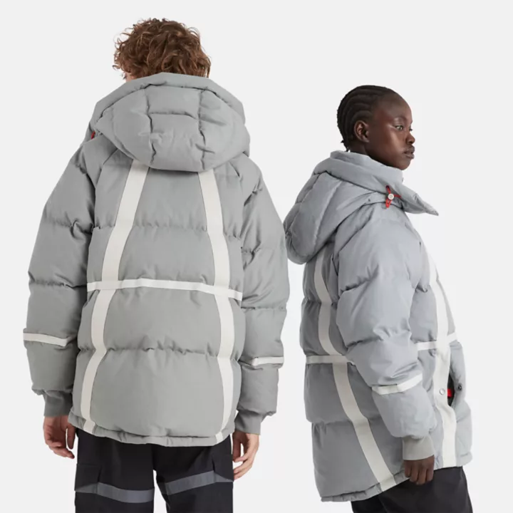 Doudoune Timberland x Raeburn en gris