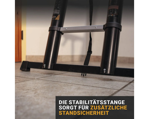 Batavia Professionele Telescopische Ladder Aluminium 2,93 m