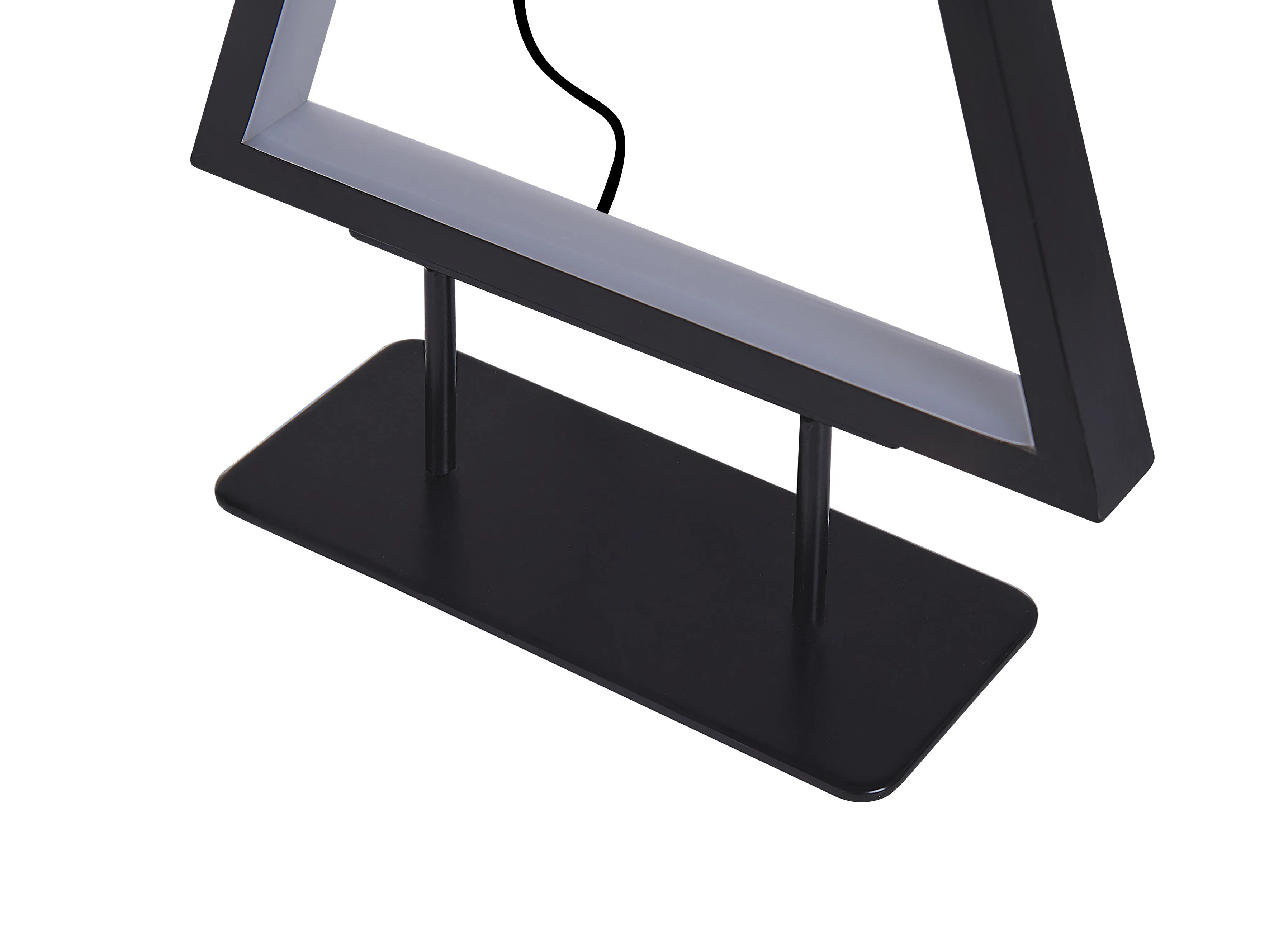 Kerstdecoratie LED LOPPI Kerstboom 47/69 cm Zwart