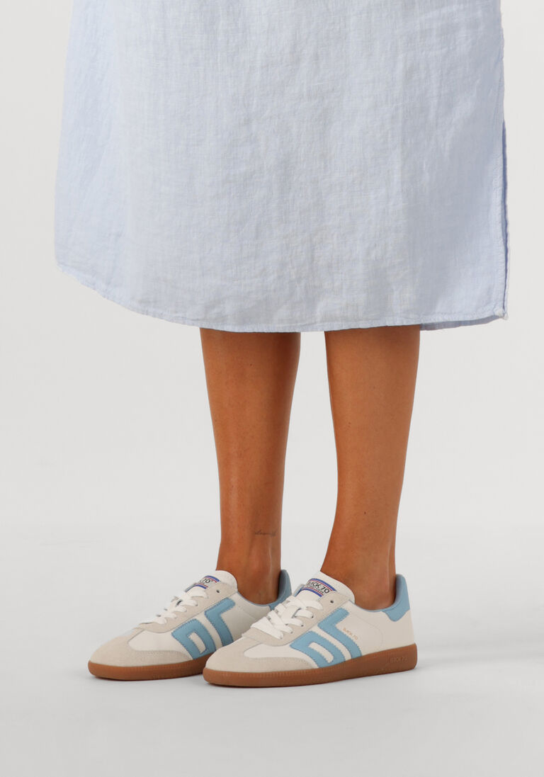 lichtblauwe back70 lage sneakers cloud