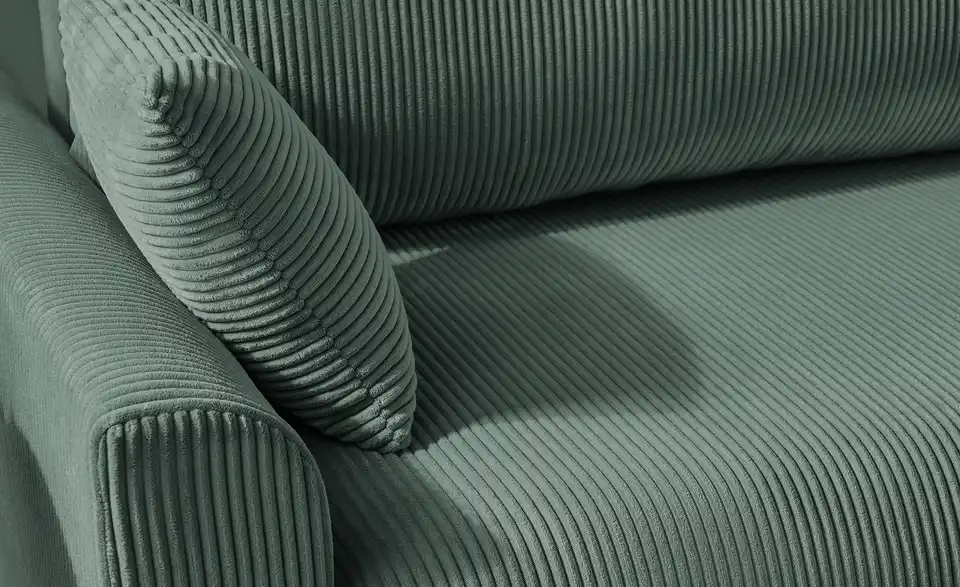 Ecksofa Malyn Grün rechts