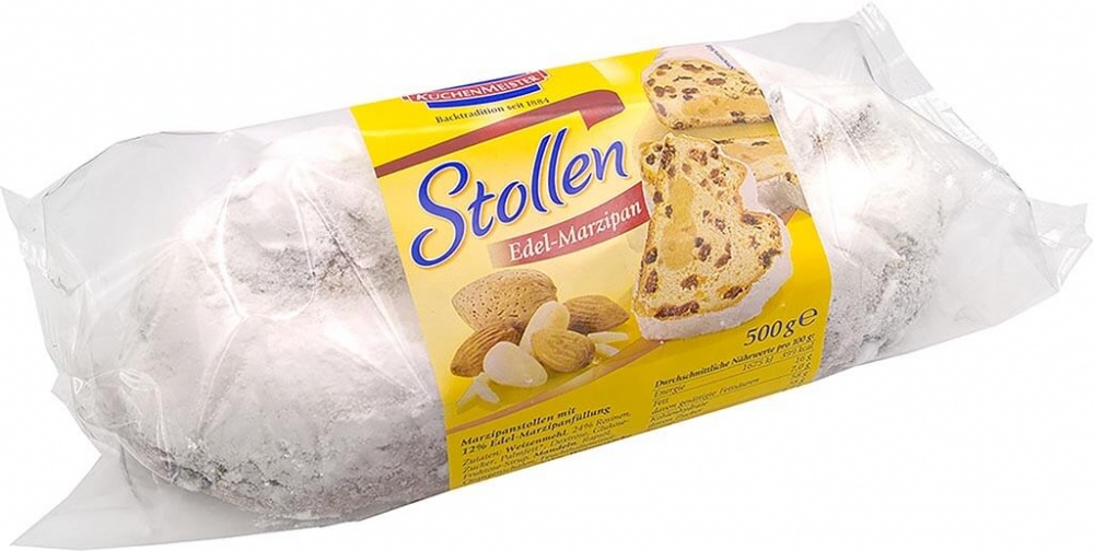 Kuchenmeister Stollen mit Edel-Marzipan 500g MHD:11.3.25