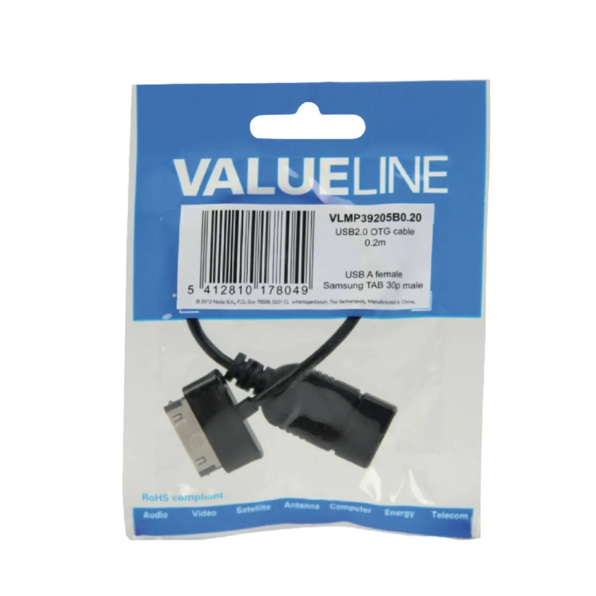 Adaptateur USB 2.0 OTG / Samsung 30 Pins