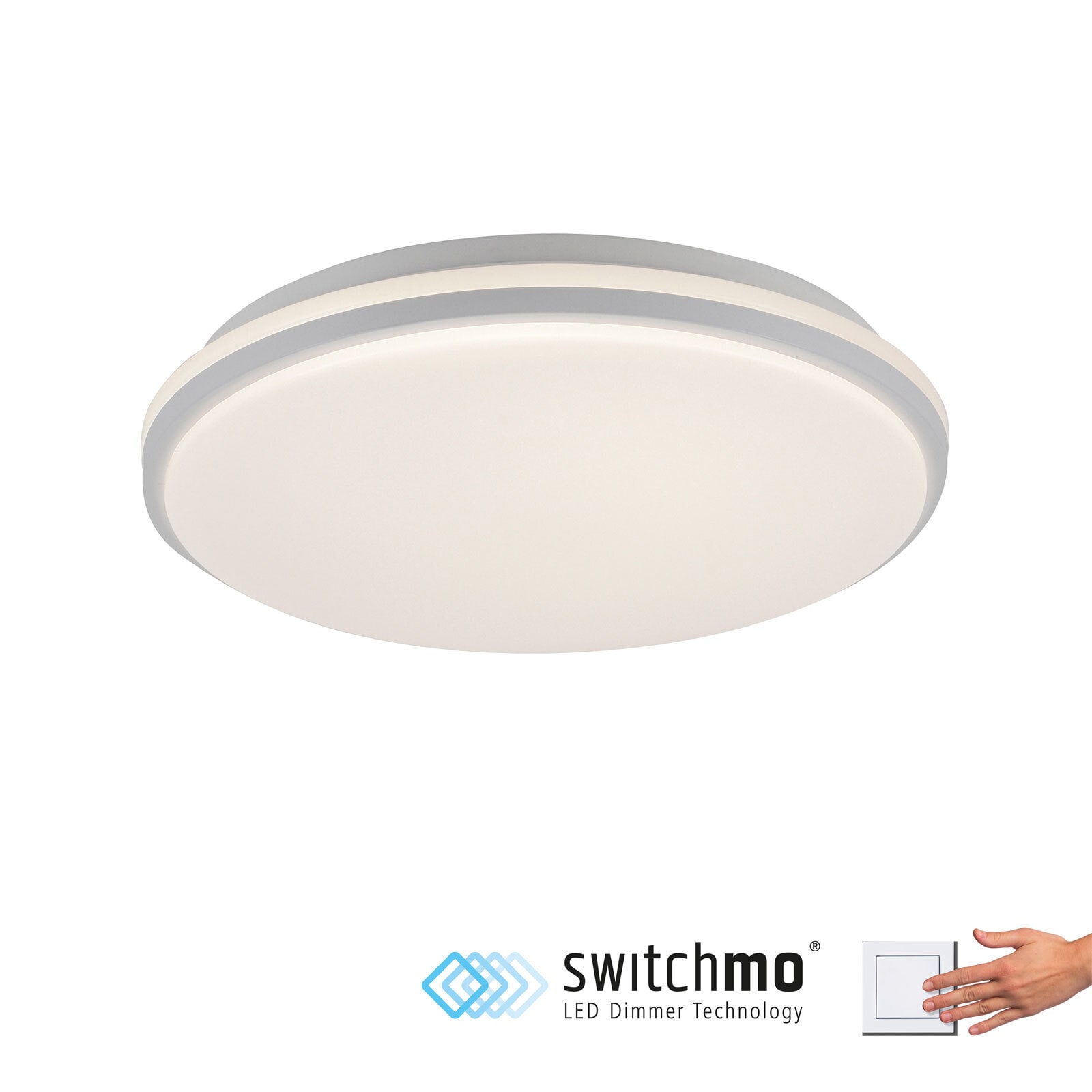 LED-Deckenleuchte Colin 34cm weiß