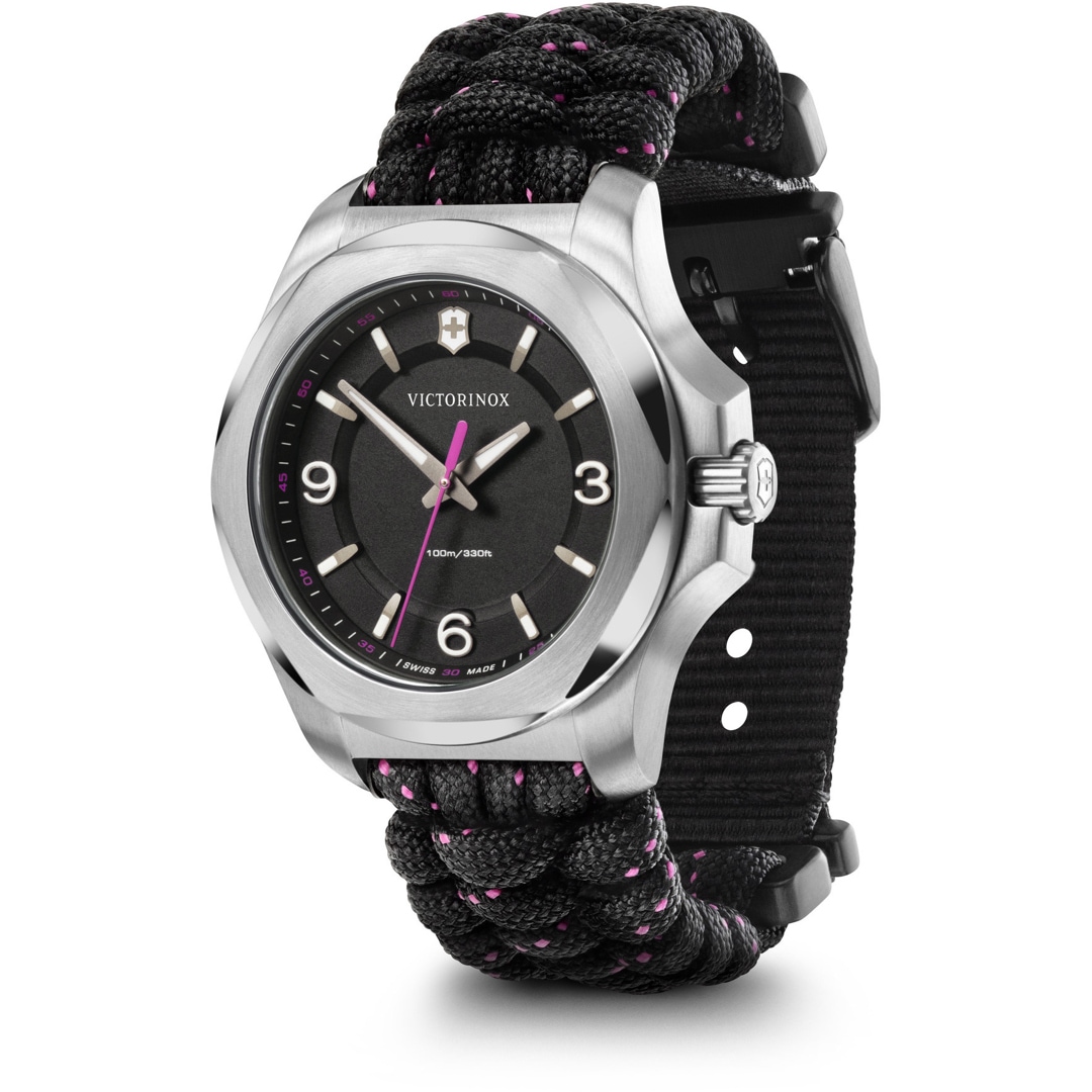 Victorinox Swiss Army I.N.O.X. V Lady Silbrig / Schwarz