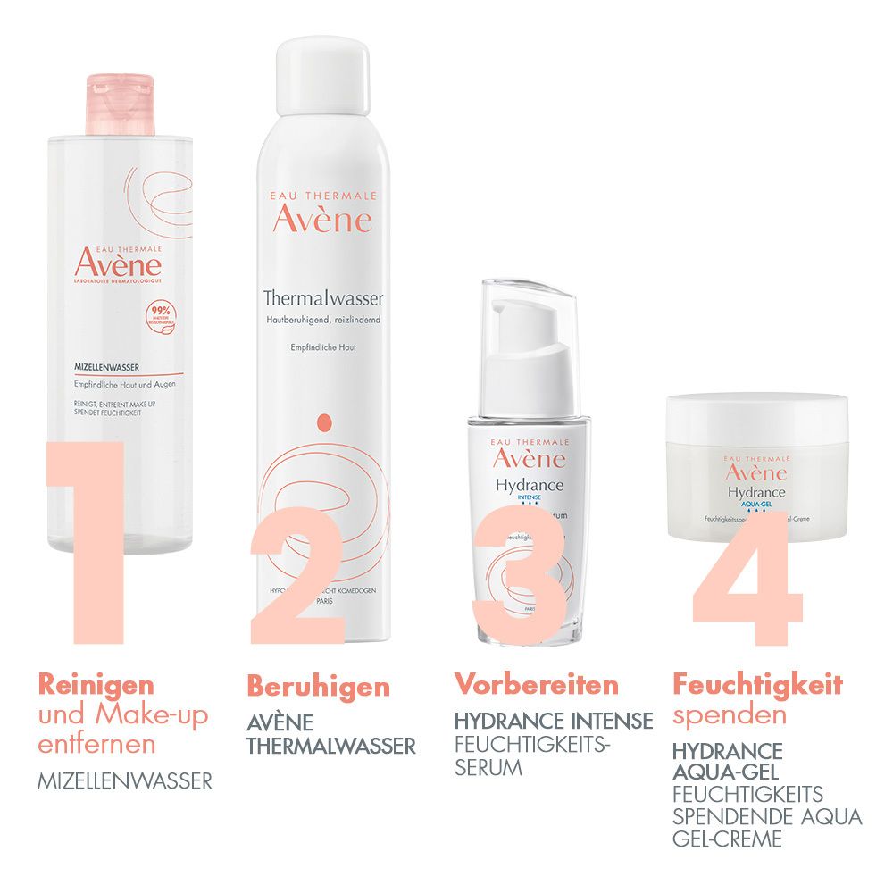 Avène Mizellenwasser - spendet Feuchtigkeit und beruhigt Gesicht und Augen