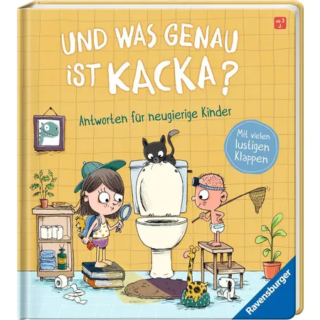 Ravensburger Und was genau ist Kacka? Antworten für neugierige Kinder