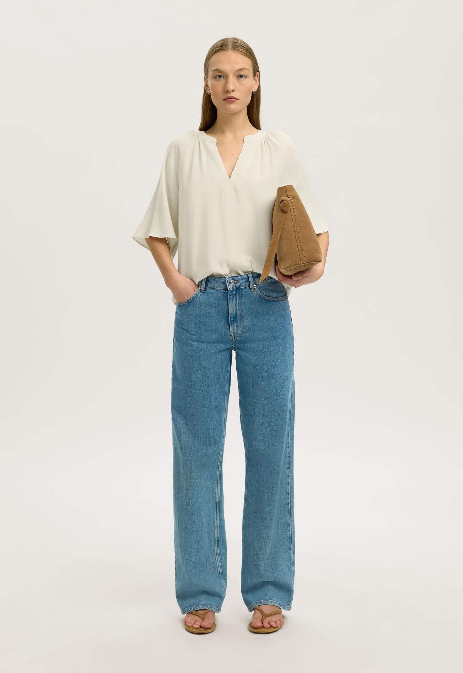 Selected Viva 2/4 Blouse