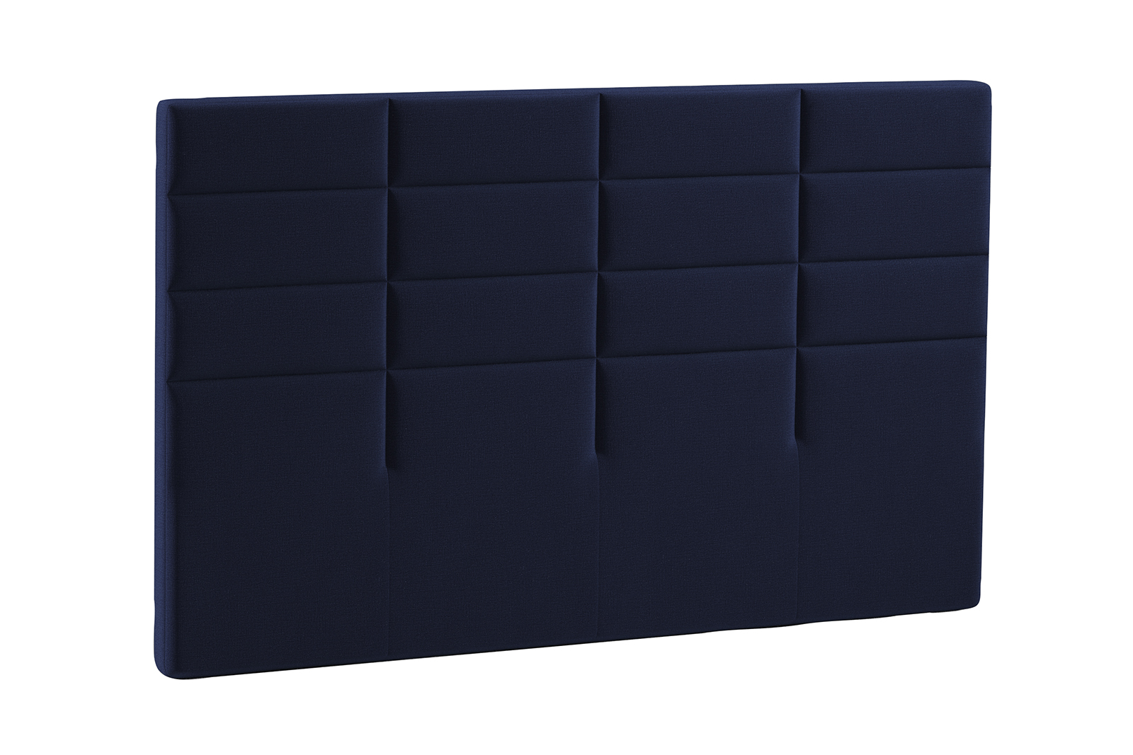 Paris sengegavl 180 cm bredde i tekstil Moment navy blue