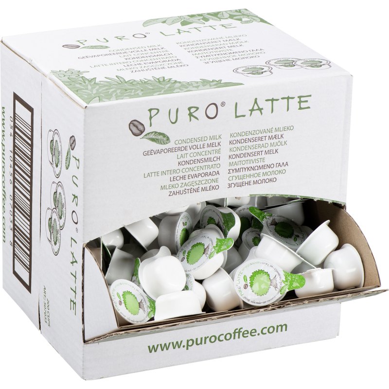 Lait concentré Puro - Boîte distributrice de 200 coupelles