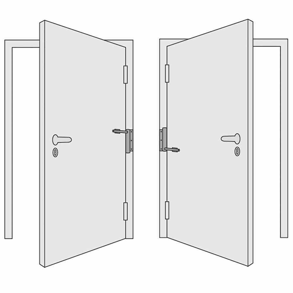 ABUS Türschließer ACC1140AL - silber - Metall