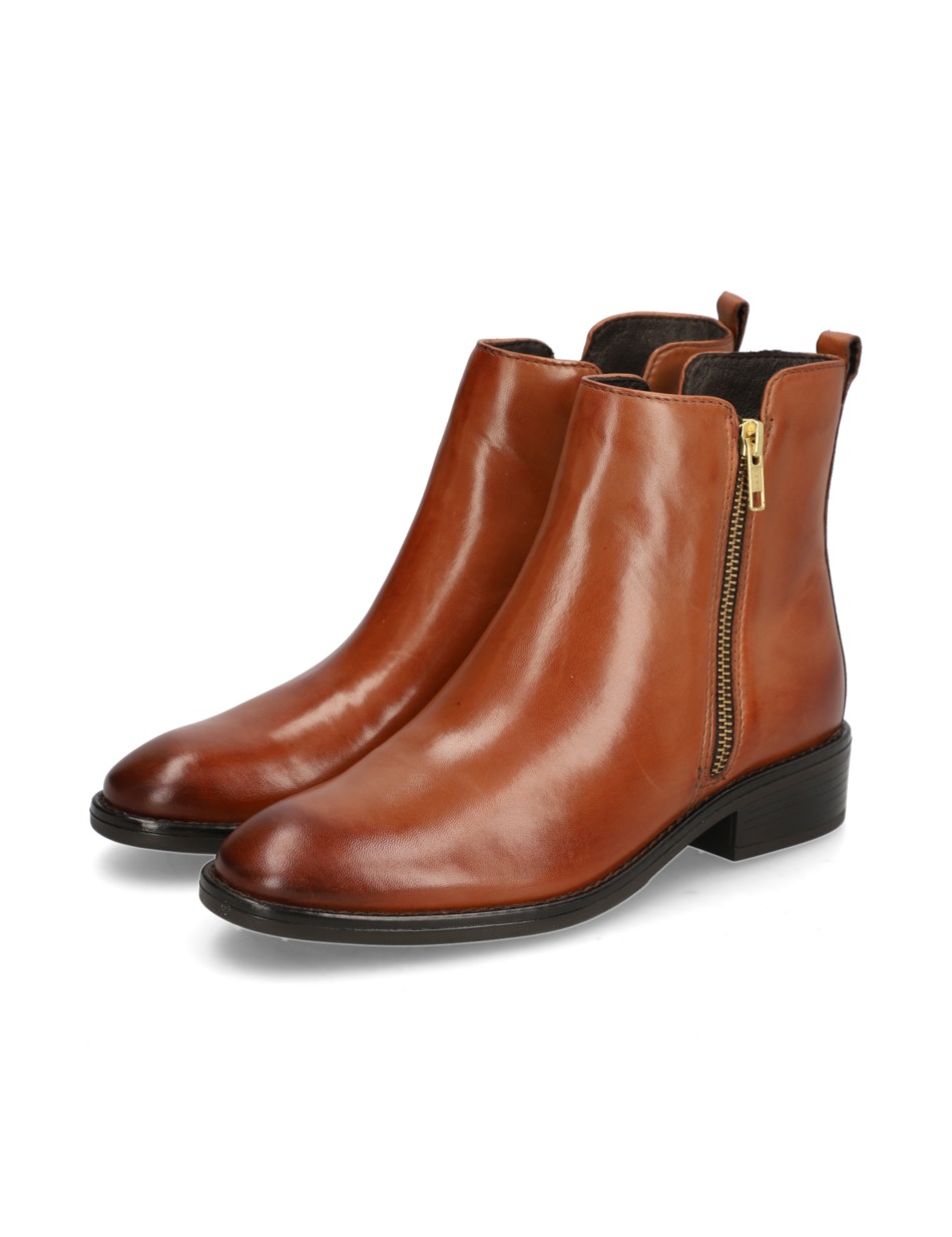 Glattleder Stiefelette