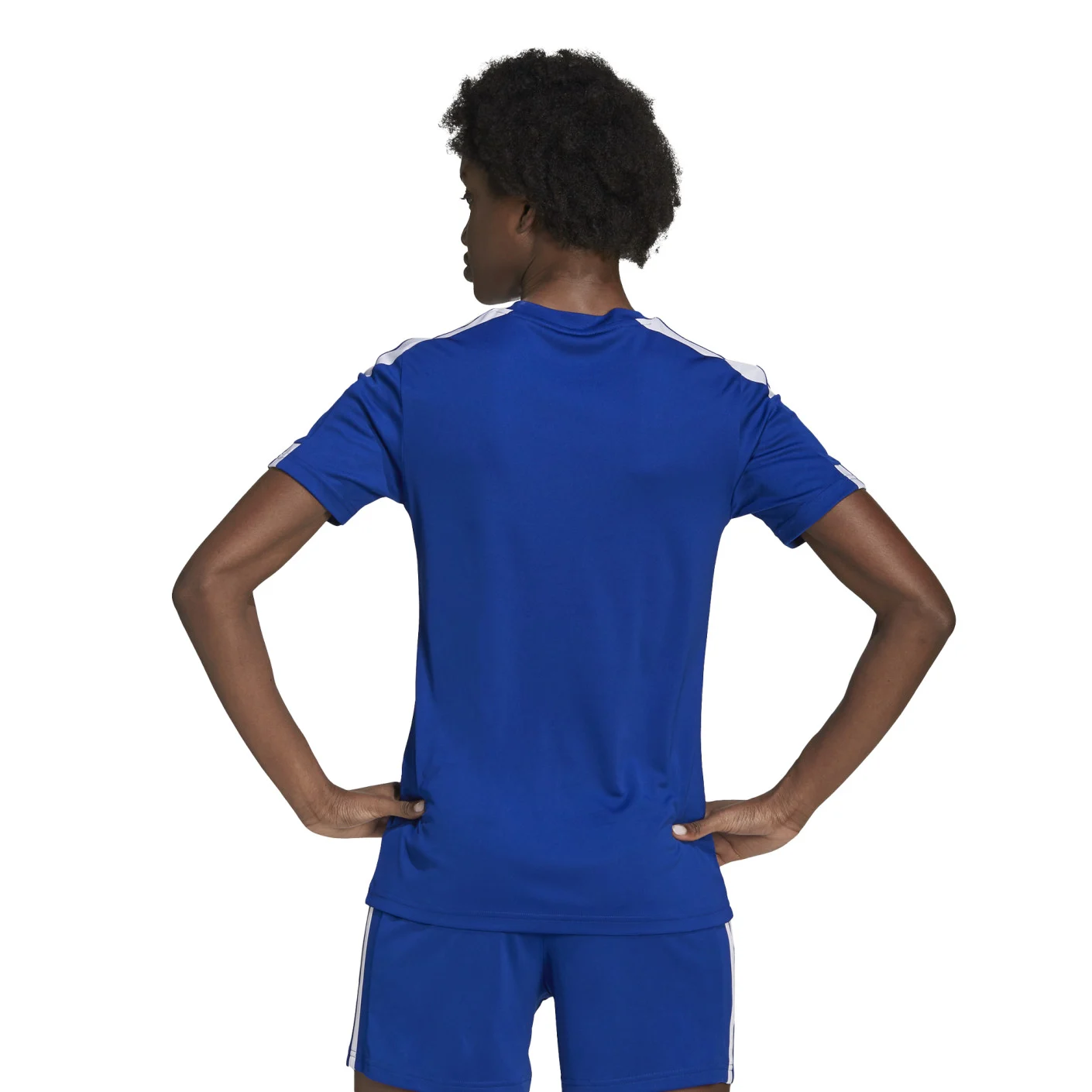 Adidas Squadra 21 Voetbalshirt Dames Blauw Wit