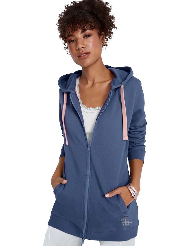 Casual Looks Shirtjacke »Sweatjacke«, 1 Stk.