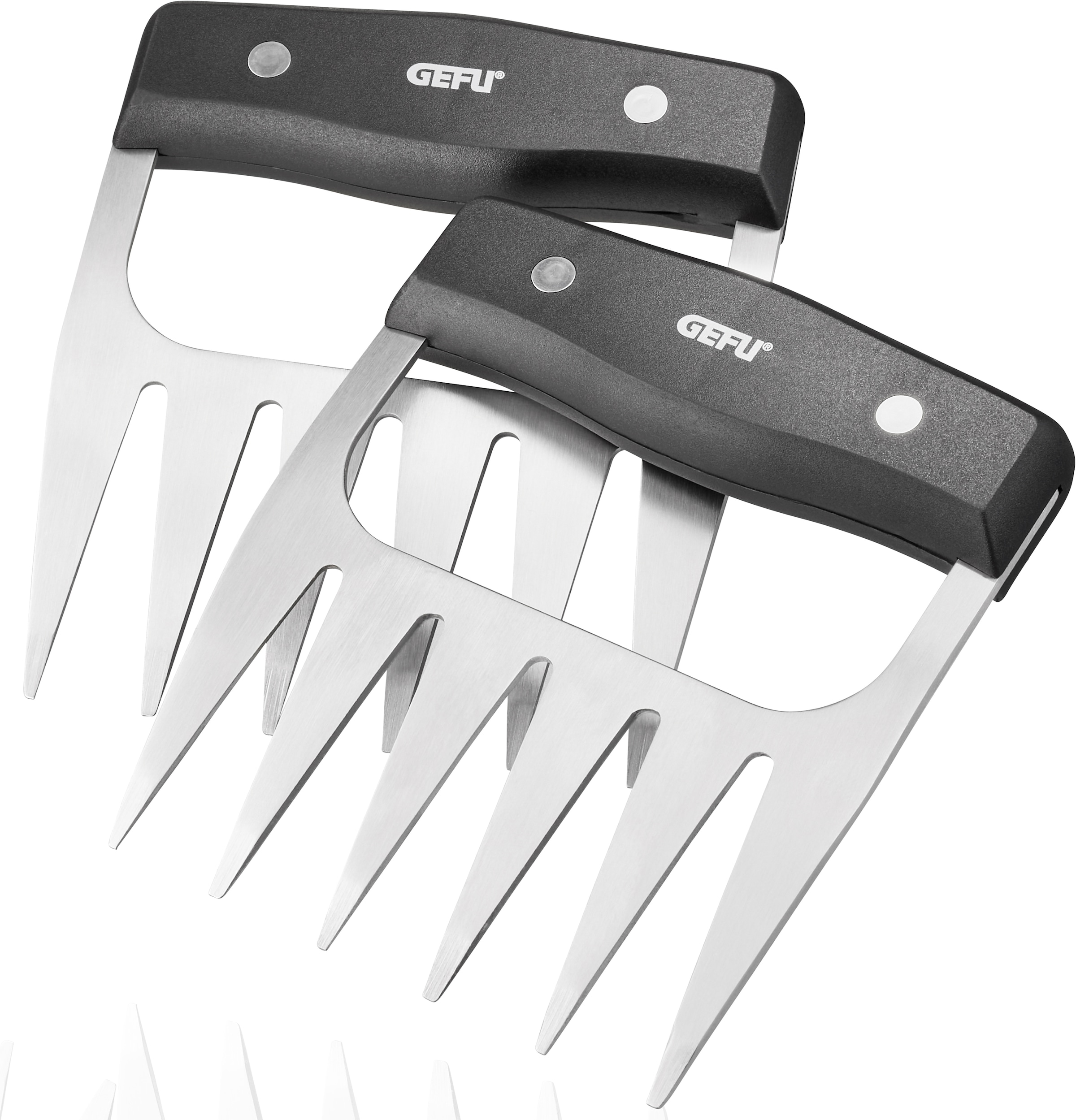 GEFU Fleischgabel »BBQ« ergonomisch geformte Griffe für einen perfekten Halt, 2-teilig