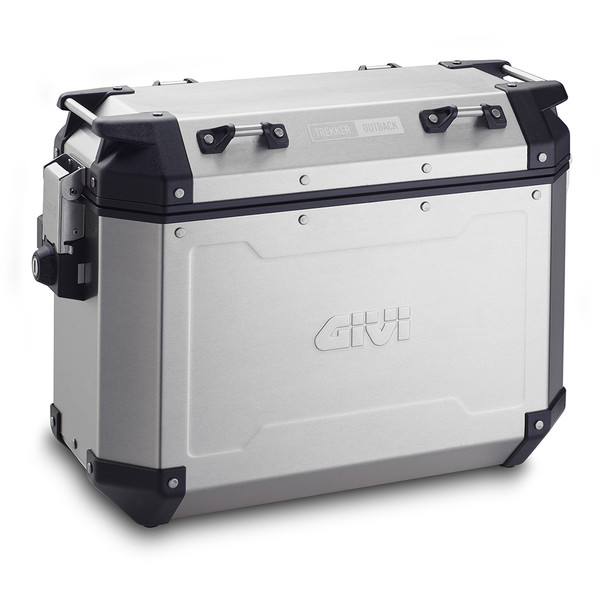 Givi - Paire de valises latérales Trekker Outback 48 gauche + Trekker Outback 37 droit Aluminium
