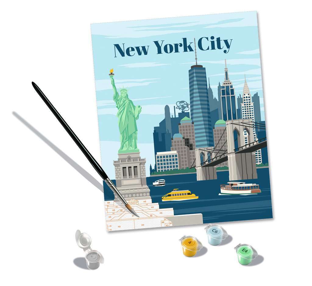 Ravensburger Spiel Farbenfrohes New York City