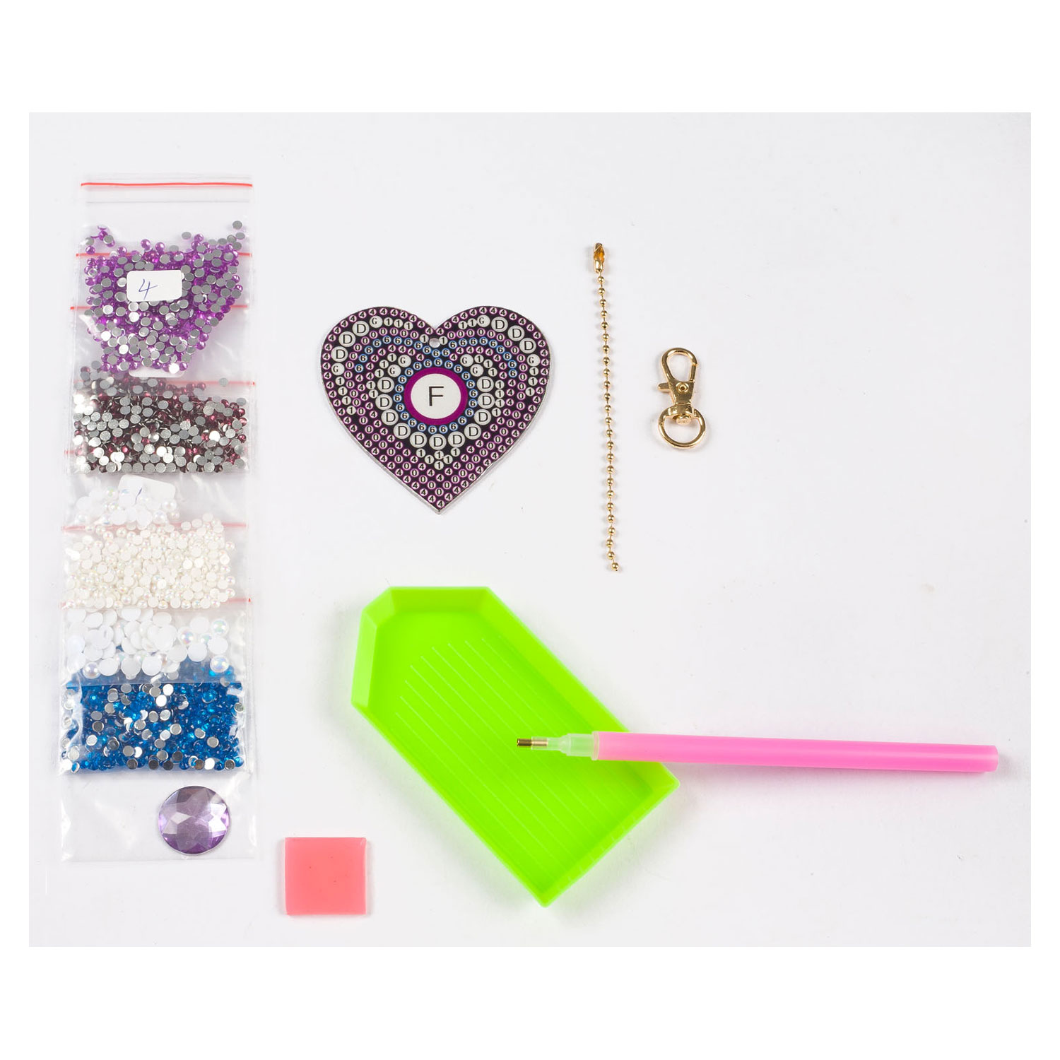 Diamant Sleutelhanger Maken
