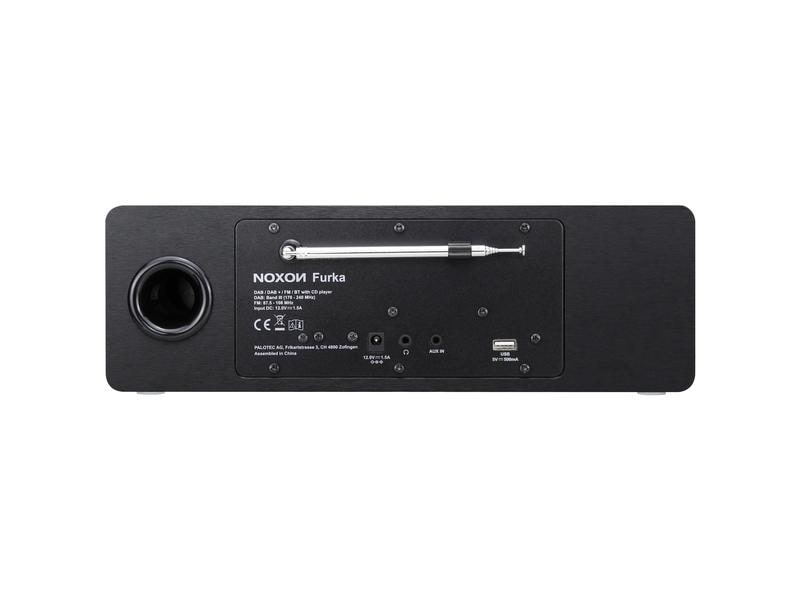 Noxon DAB  Radio Furka Silber DAB /FM/Bluetooth/CD-Spieler