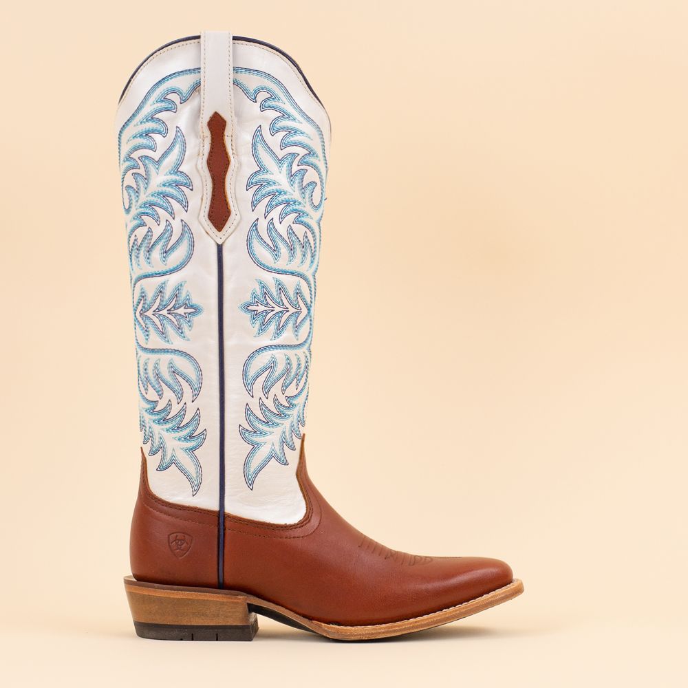 Ariat cowboylaarzen Futurity Blanche White