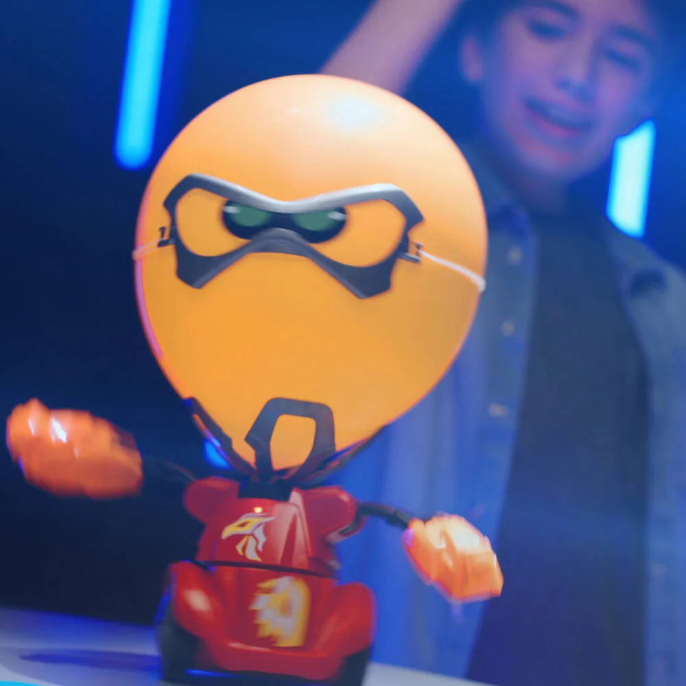 ROBOT KOMBAT BALLON BI PACK RADIOCOMMANDE
