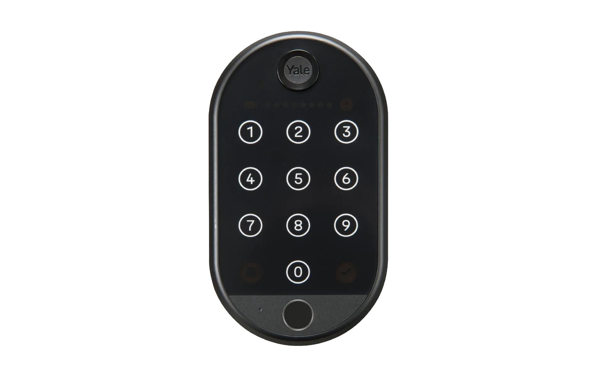 Linus L2 Smart Lock und Smart Fingerprint Keypad Schwarz<br>Smart Keypad mit Türschloss