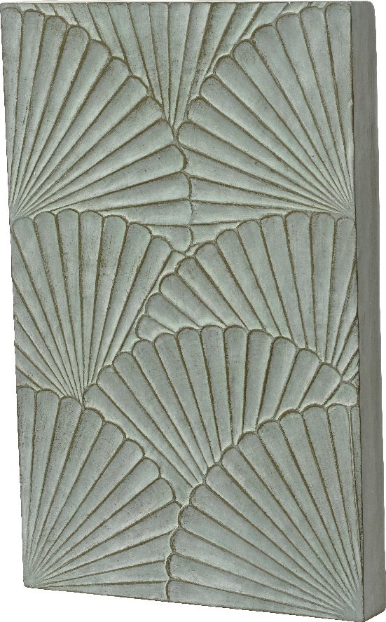 Decoris tuin wanddecoratie Fibre groen 35 x 55 x 5 cm