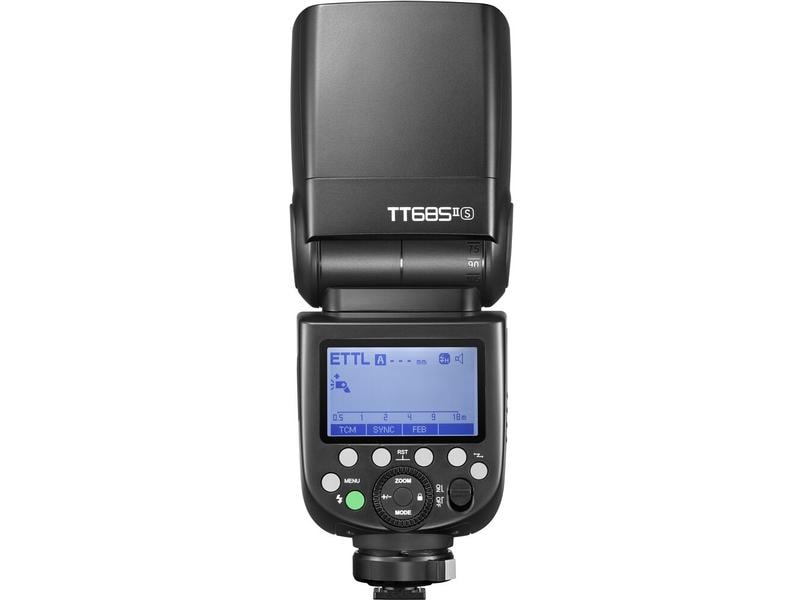 Godox Blitzgerät TT685C II für Nikon Leistungsstarkes Beleuchtungsgerät mit einen hohen Neigungswinkel für Nikon Kamera