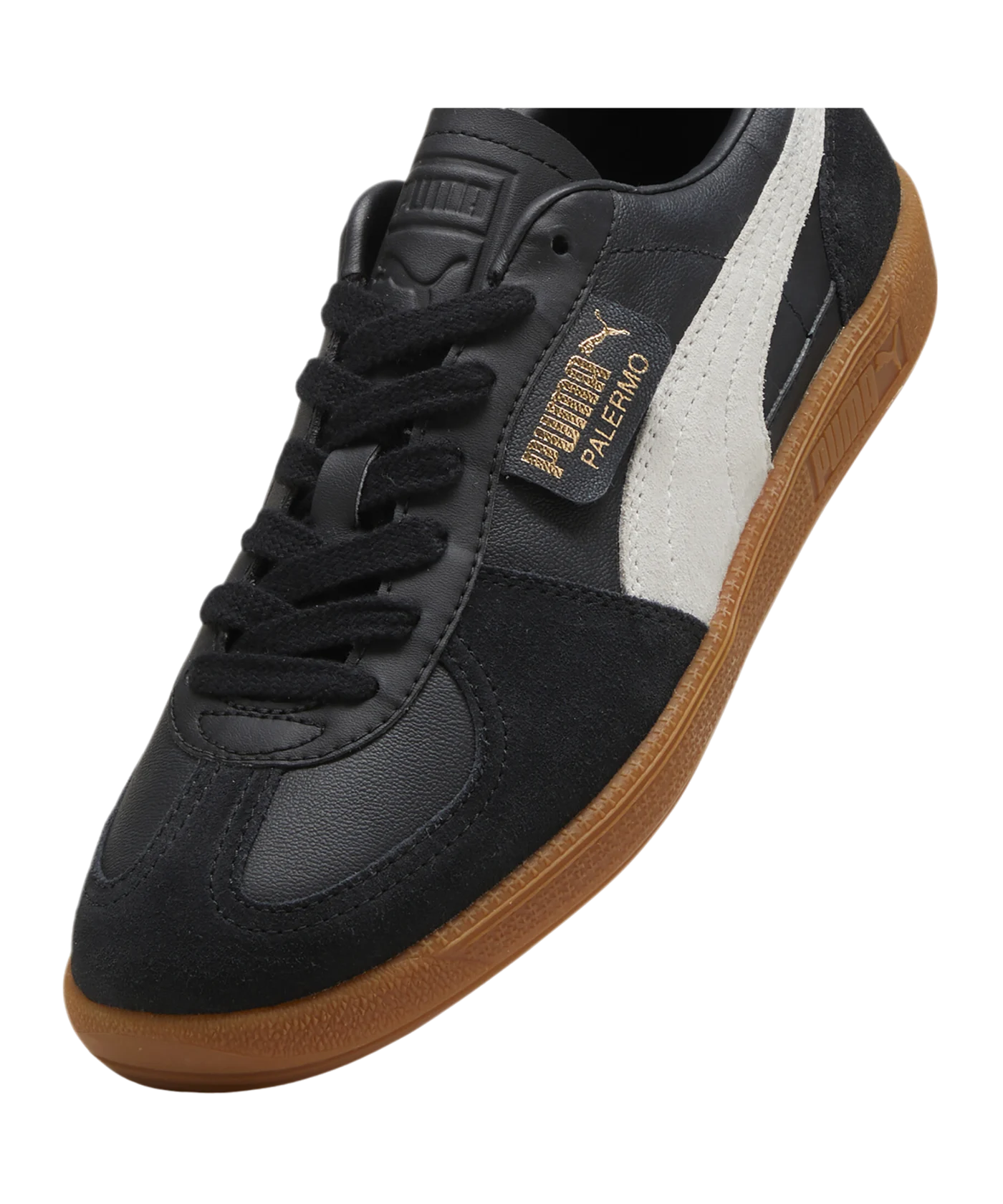PUMA Palermo Lth Schwarz Grau F03