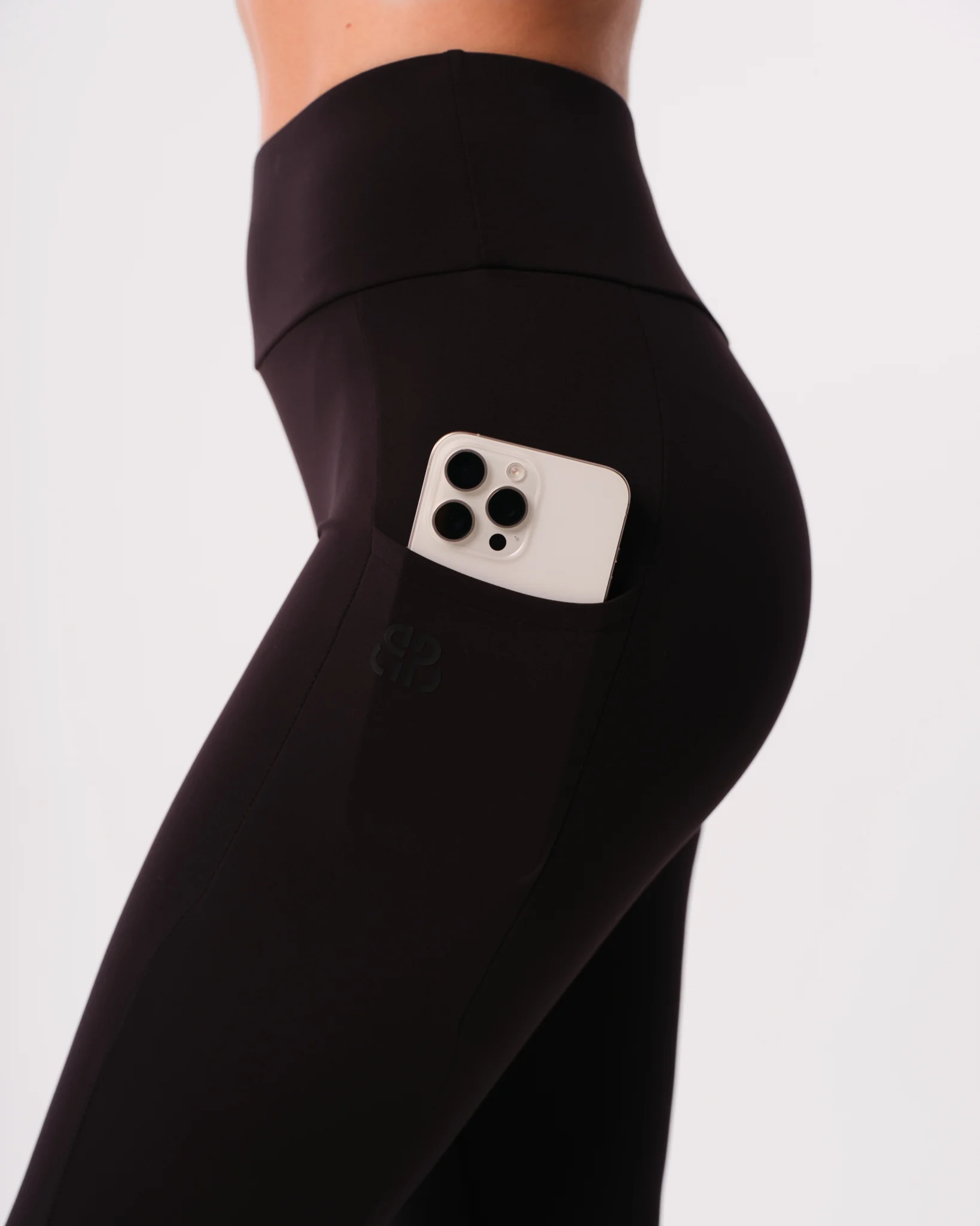 Bumpro Lively Scrunch Pocket Tights Black