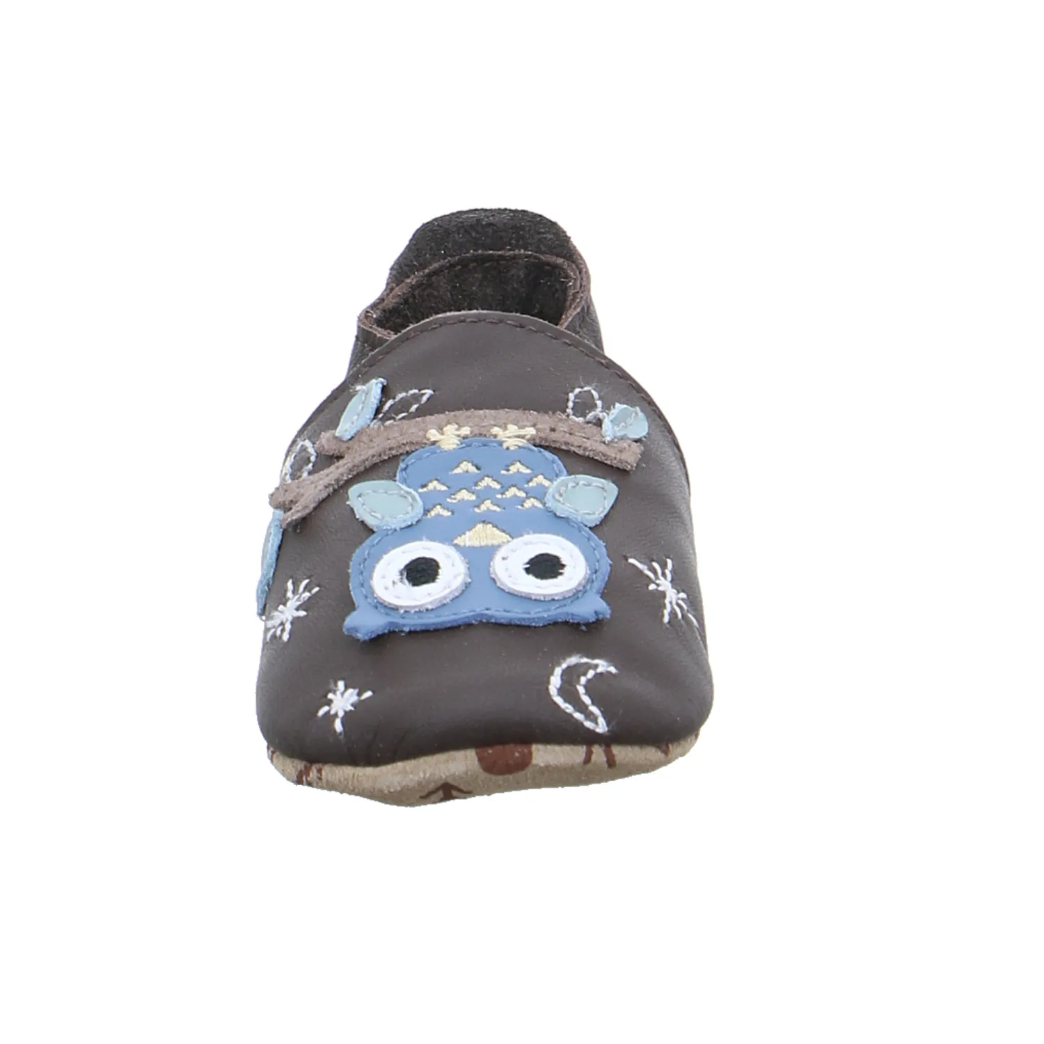 BOBUX Krabbelschuh Braun Leder