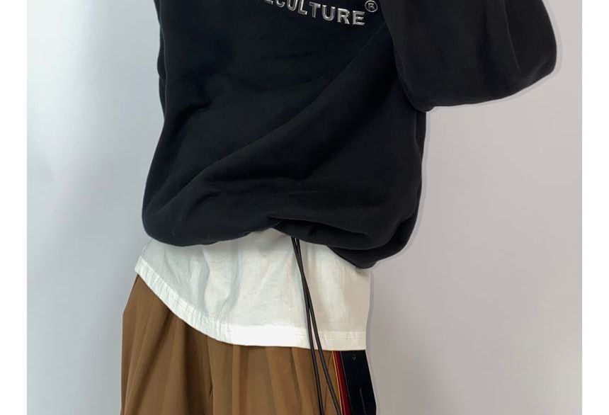 kooklay - Hoodie met lange mouwen en letters