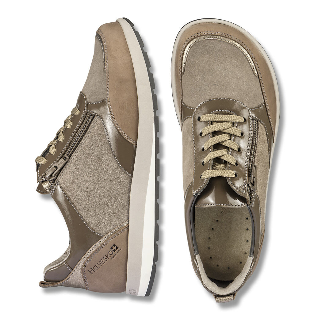 DAMEN - Sneaker VALEA beige-nubuk
