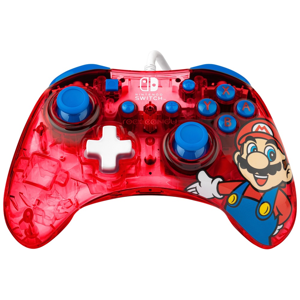 PDP Gaming Nintendo Switch Wired Rock Candy Controller - Mario Punch