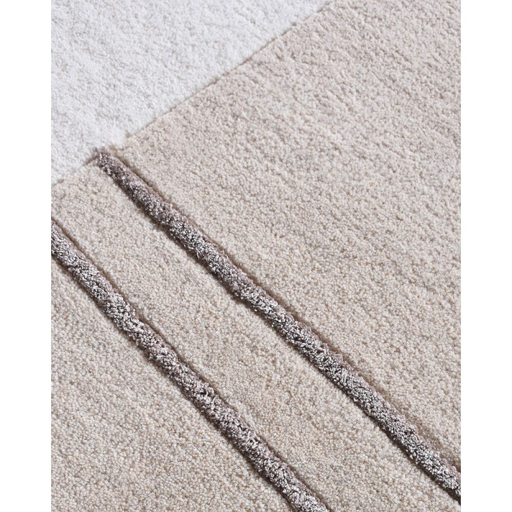 GULVTEPPE WODONGA ULL/VISKOS 160X230CM BEIGE
