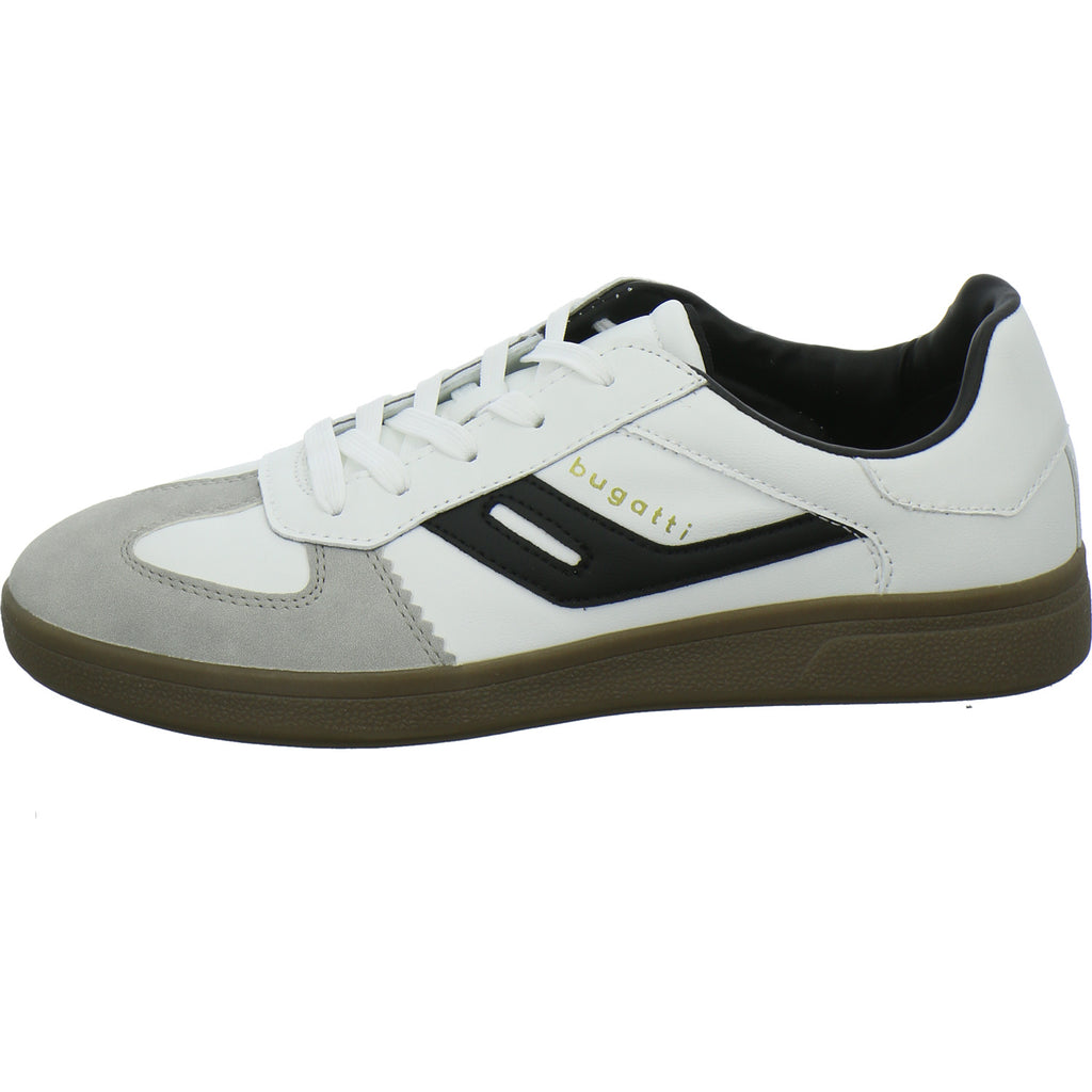 Bugatti Classic Sneaker Herren Carmelo Weiß-kombi