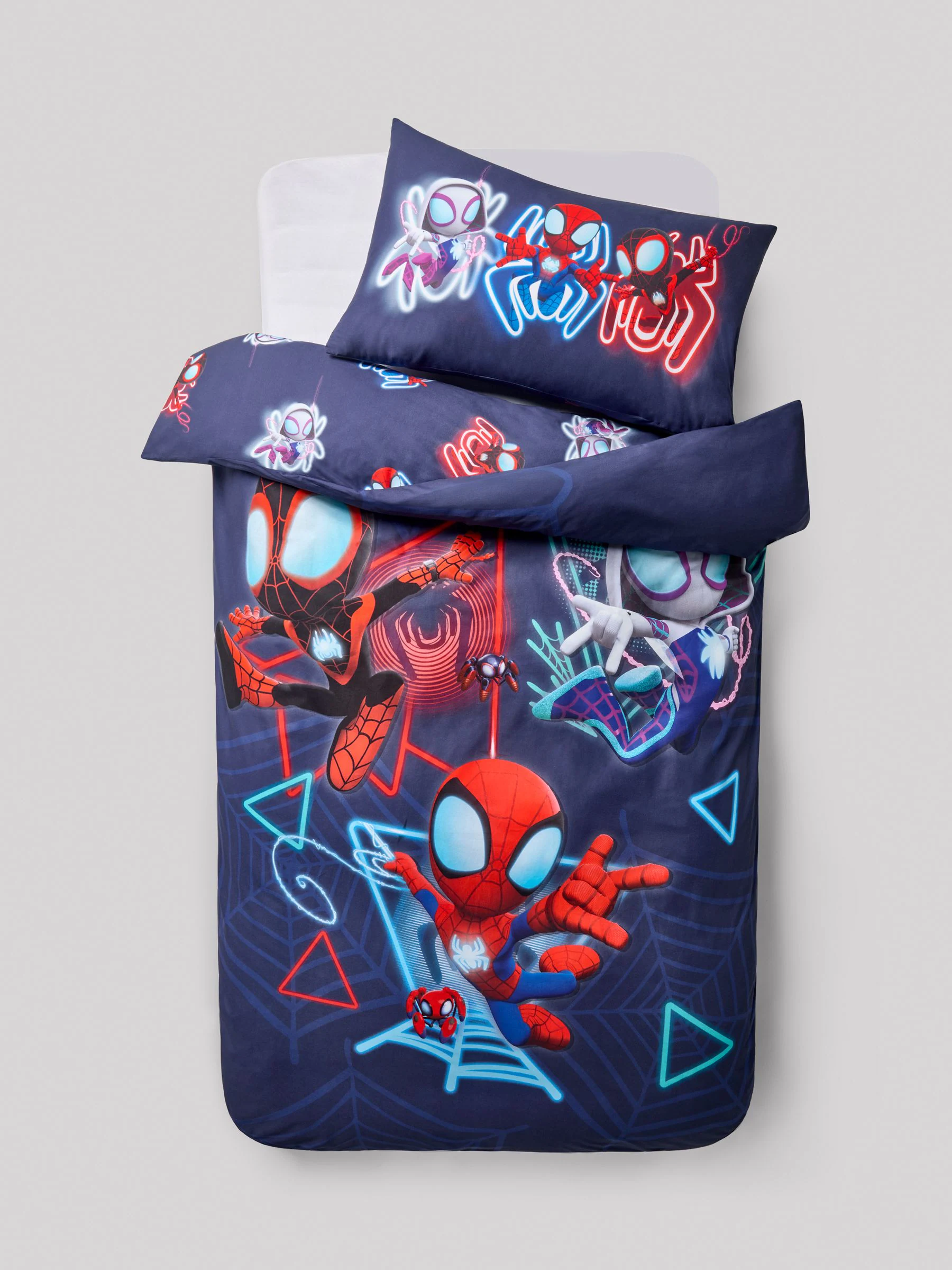 Spidey and Friends dekbedovertrek en kussensloop