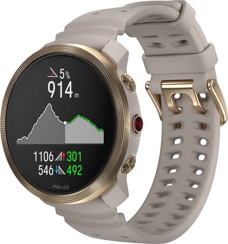 Polar - Elixir - Smartwatch - Zwart - Roestvrijstaal - Krasbestendig Gorilla Glass 3.0