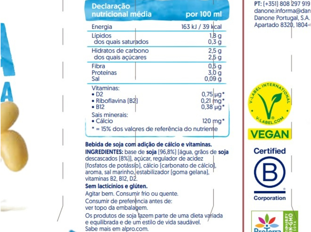 BEBIDA ALPRO SOJA ORIGINAL 3X250ML