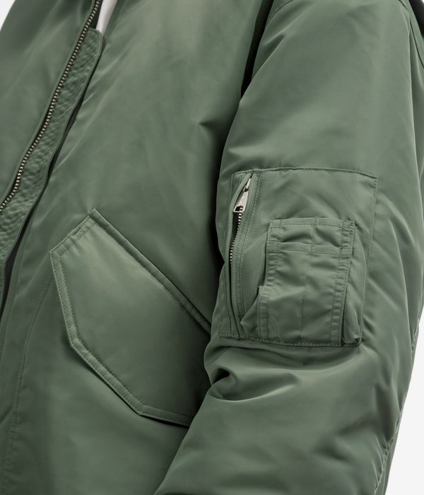 Carhartt WIP Olten Bomber Jacke (duck green turmeric)