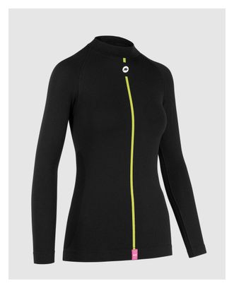 Baselayer Femme Assos Spring Fall Skin Layer Noir