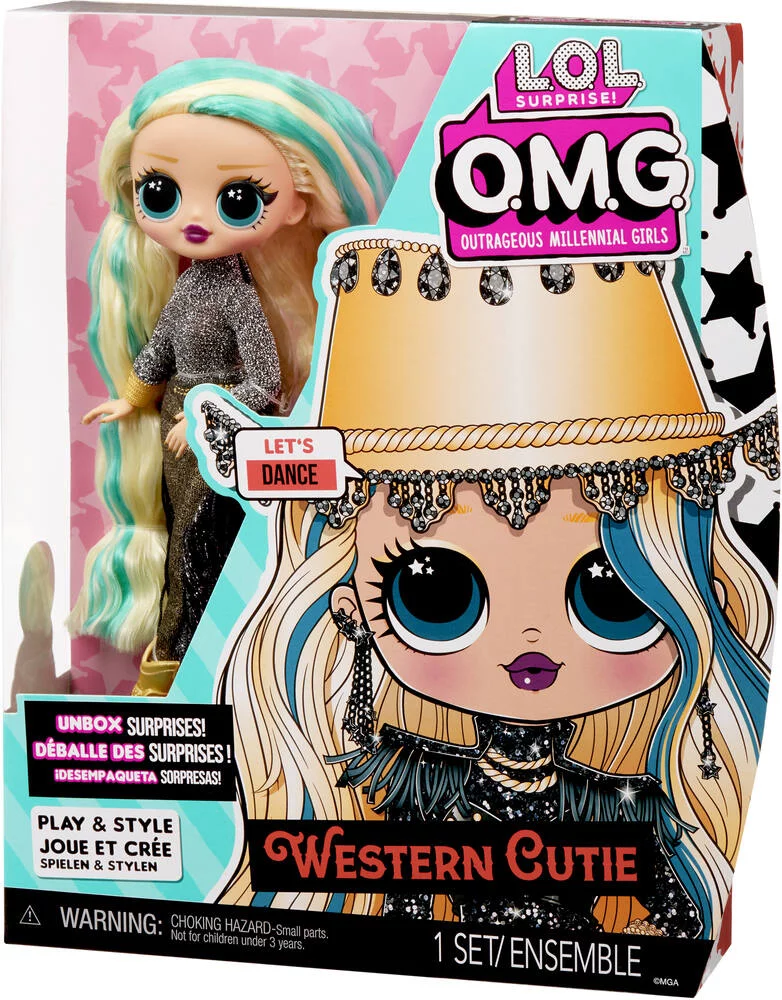 LOL SURPRISE OMG  POUPEE CORE SERIES 7- WESTERN CUTIE