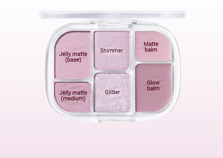 WAKEMAKE - Zacht, transparant multipalet - 3 soorten