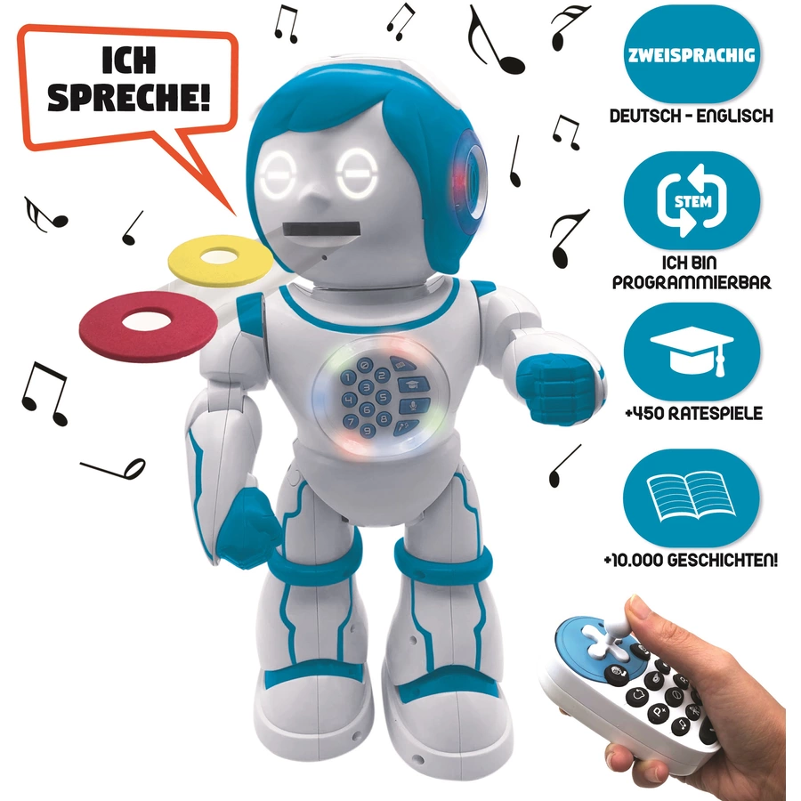 LEXIBOOK Powerman Kid Lernroboter